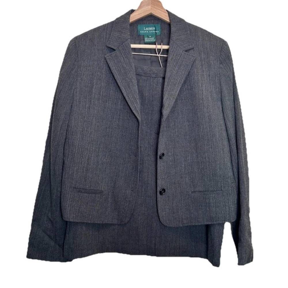 Lauren Ralph Lauren Wool Skirt Suit (Vintage / Y2K Era)